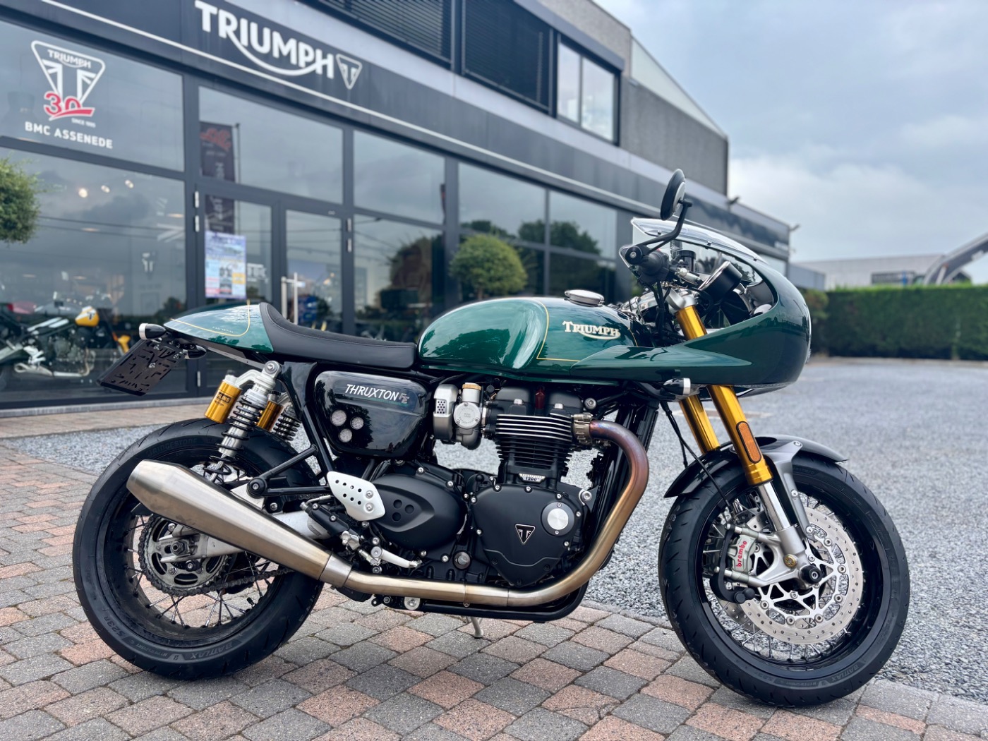 Thruxton RS Final Edition Competition Green