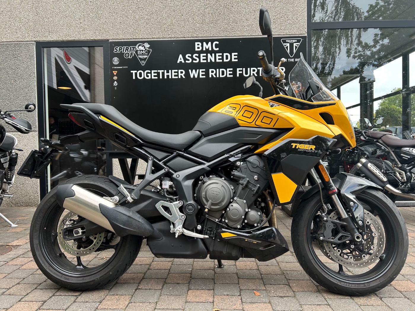 Tiger Sport 800 Cosmic Yellow / Sapphire Black