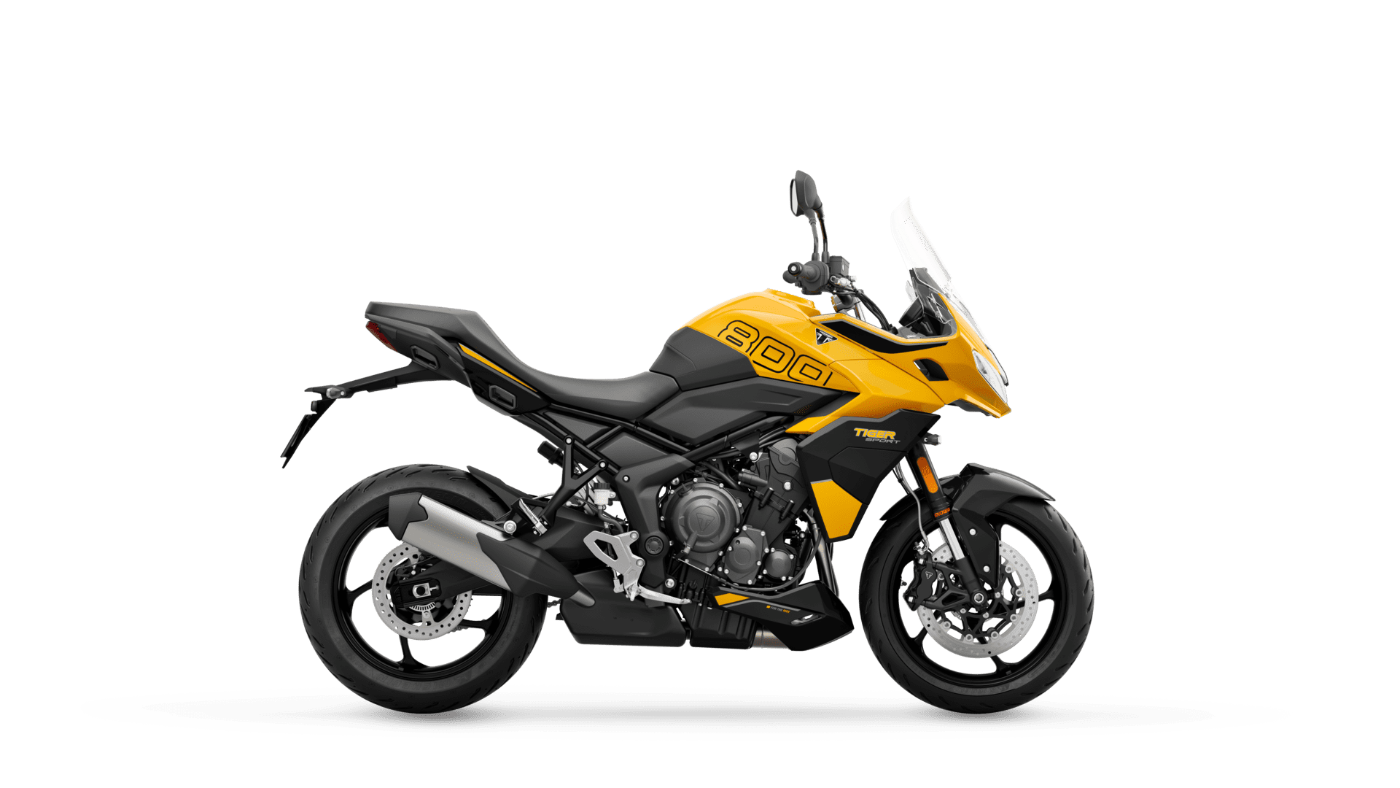 Tiger Sport 800 Cosmic Yellow / Sapphire Black