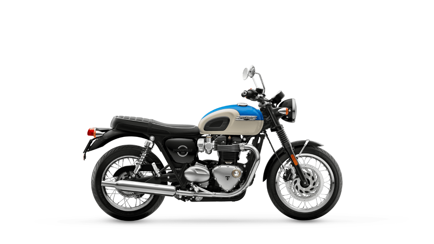 Bonneville T120 Aegan Blue / New England White