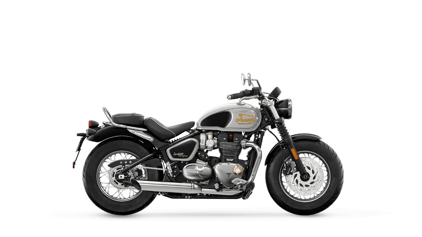 Bonneville Speedmaster ICON EDITION Aluminium Silver / Sapphire Black