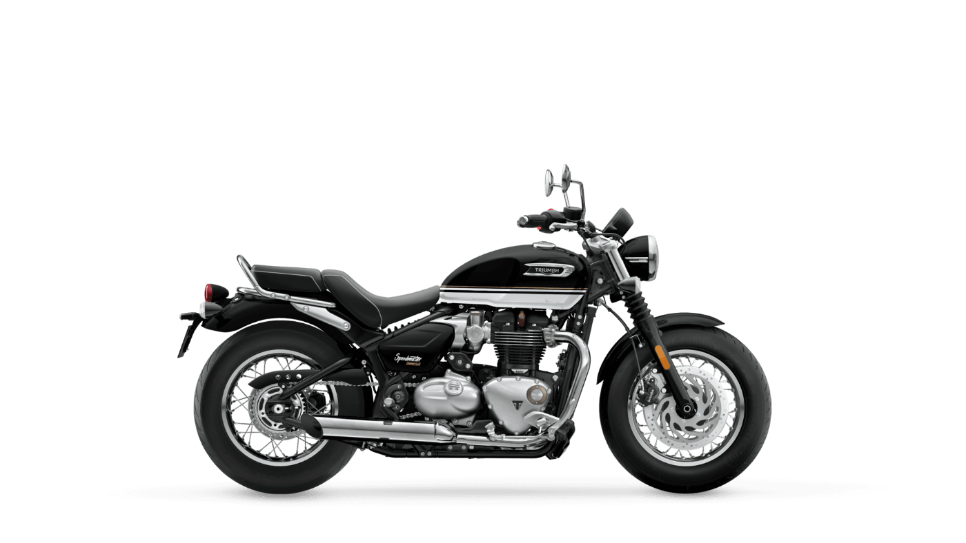 Bonneville Speedmaster Sapphire Black / Crystal White