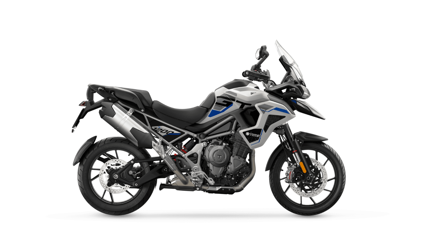 Tiger 1200 Alpine Edition Satin Crystal White