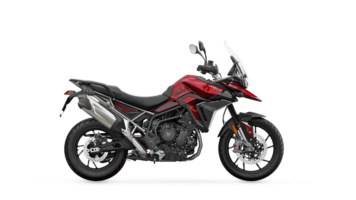 Tiger 900 GT Pro Carnival Red / Sapphire Black