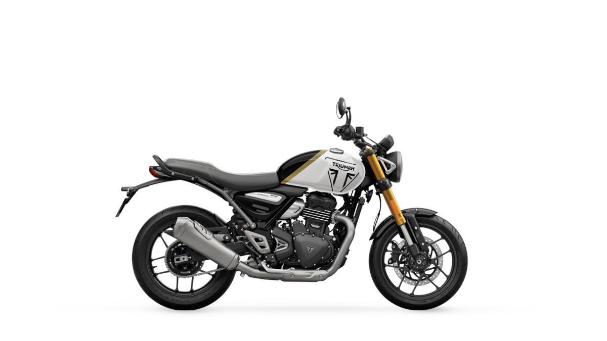 Speed 400 Pearl Metallic White / Phantom Black