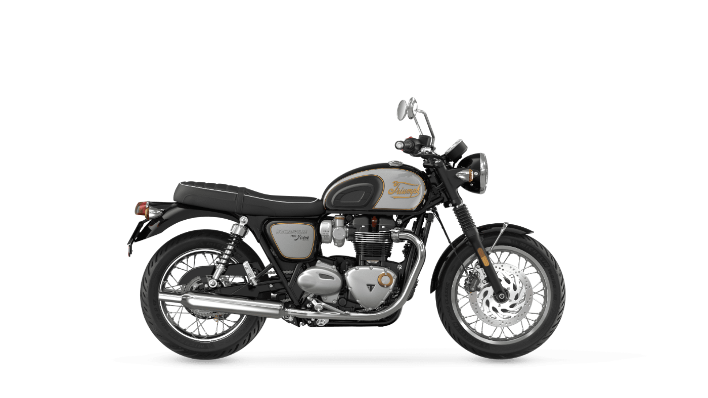 Bonneville T120 ICON EDITION Sapphire Black / Aluminium Silver