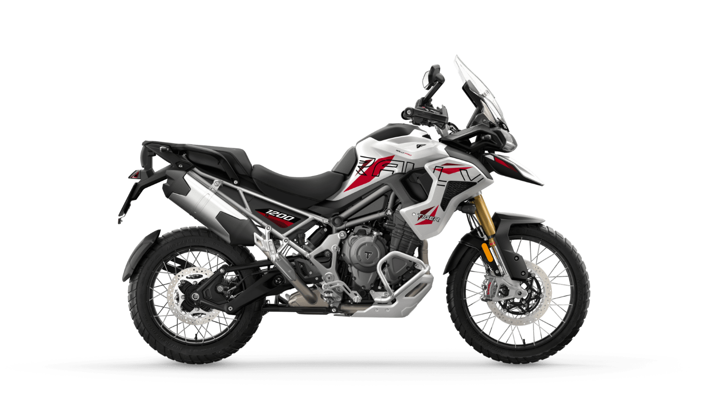 Tiger 1200 Desert Edition Crystal White