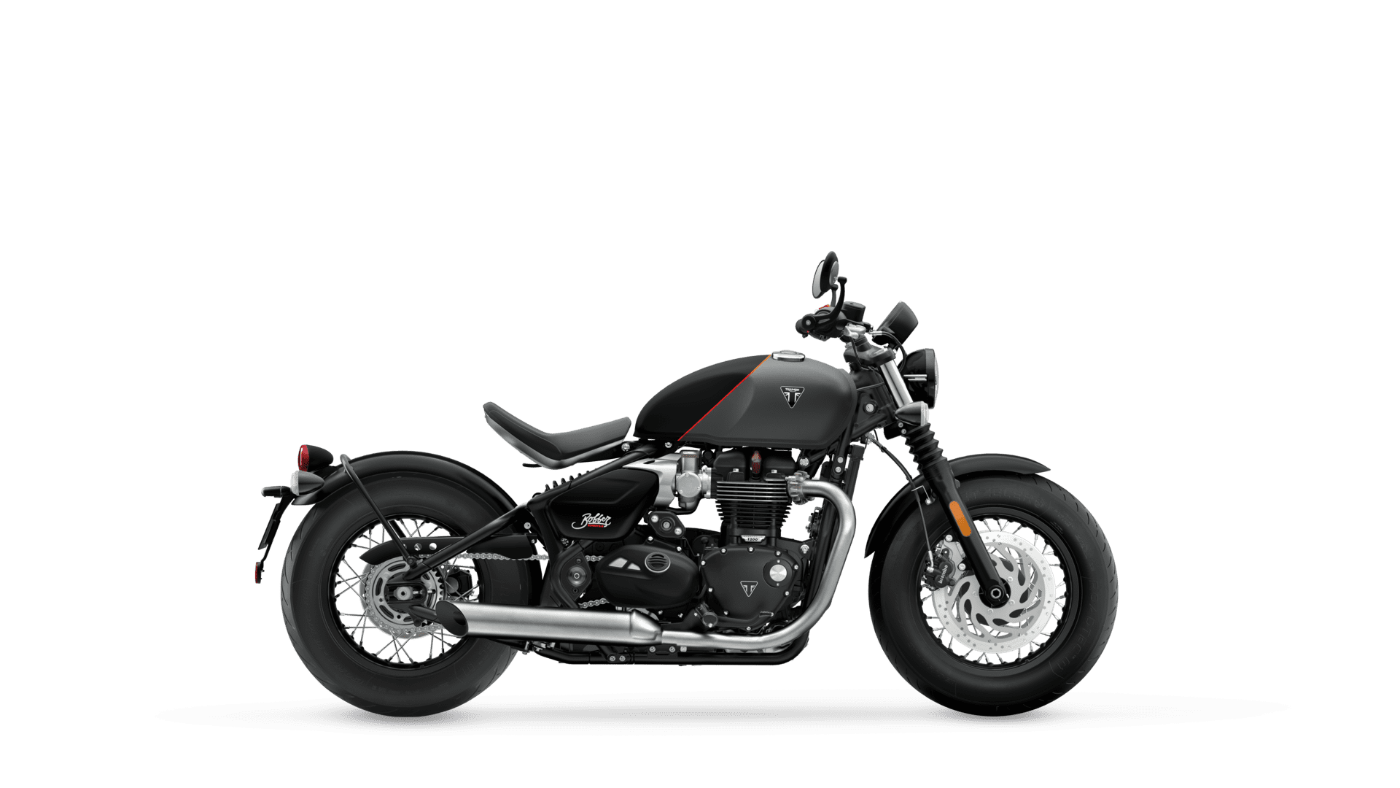 Bonneville Bobber	Satin Mineral Grey / Satin Sapphire Black
