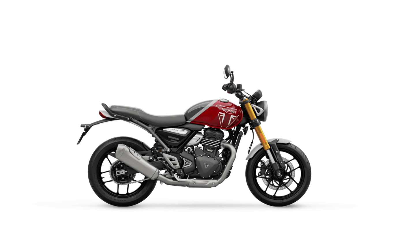 Speed 400 Lava Red Gloss / Storm Grey