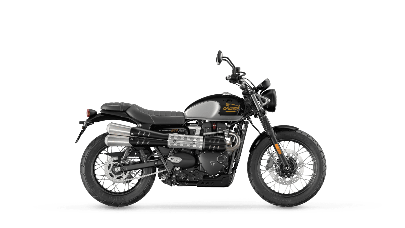 Scrambler 900 ICON EDITION Sapphire Black / Aluminium Silver
