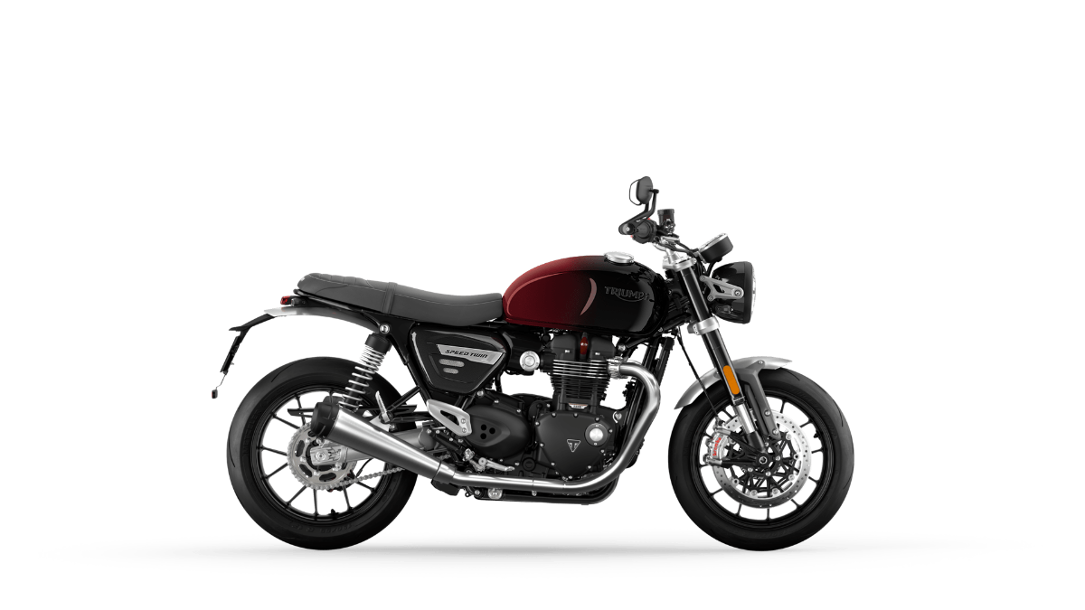Speed Twin 1200 Stealth Edition Sapphire Red/Silver Red