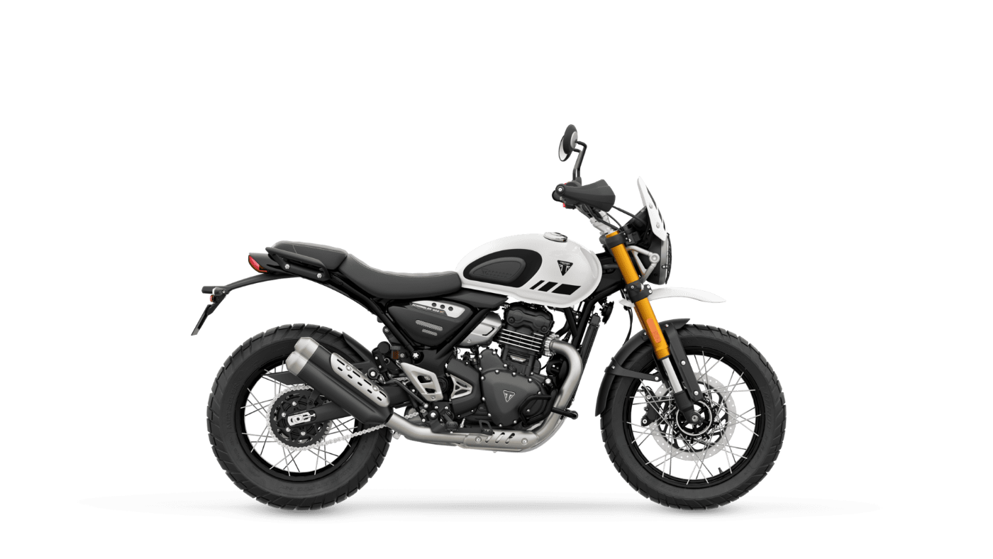 Scrambler 400 XC Vanilla White