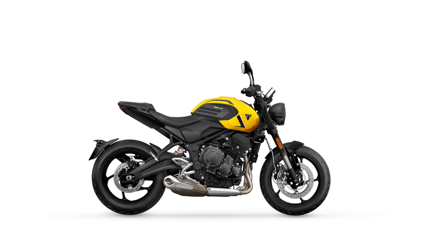 Trident 660 Cosmic Yellow