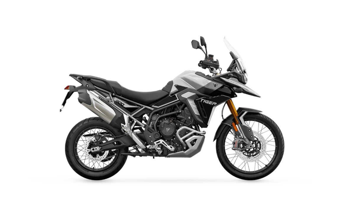 Tiger 900 Rally Pro Snowdonia White / Graphite