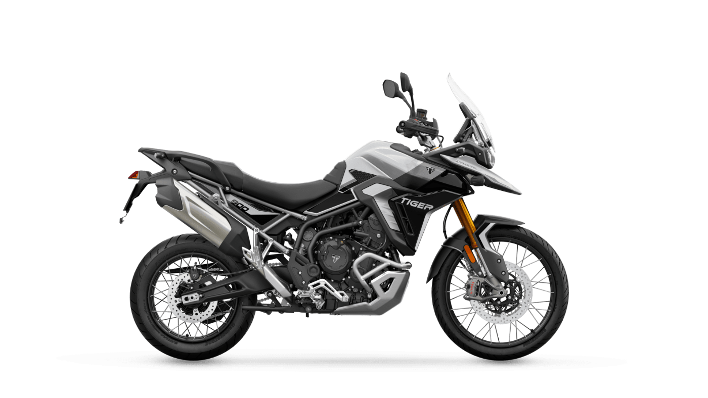 Tiger 900 Rally Pro Snowdonia White / Graphite