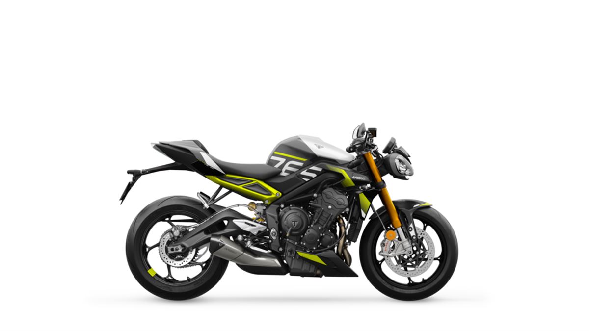 Street Triple Moto2 Edition Mineral Grey / Crystal White