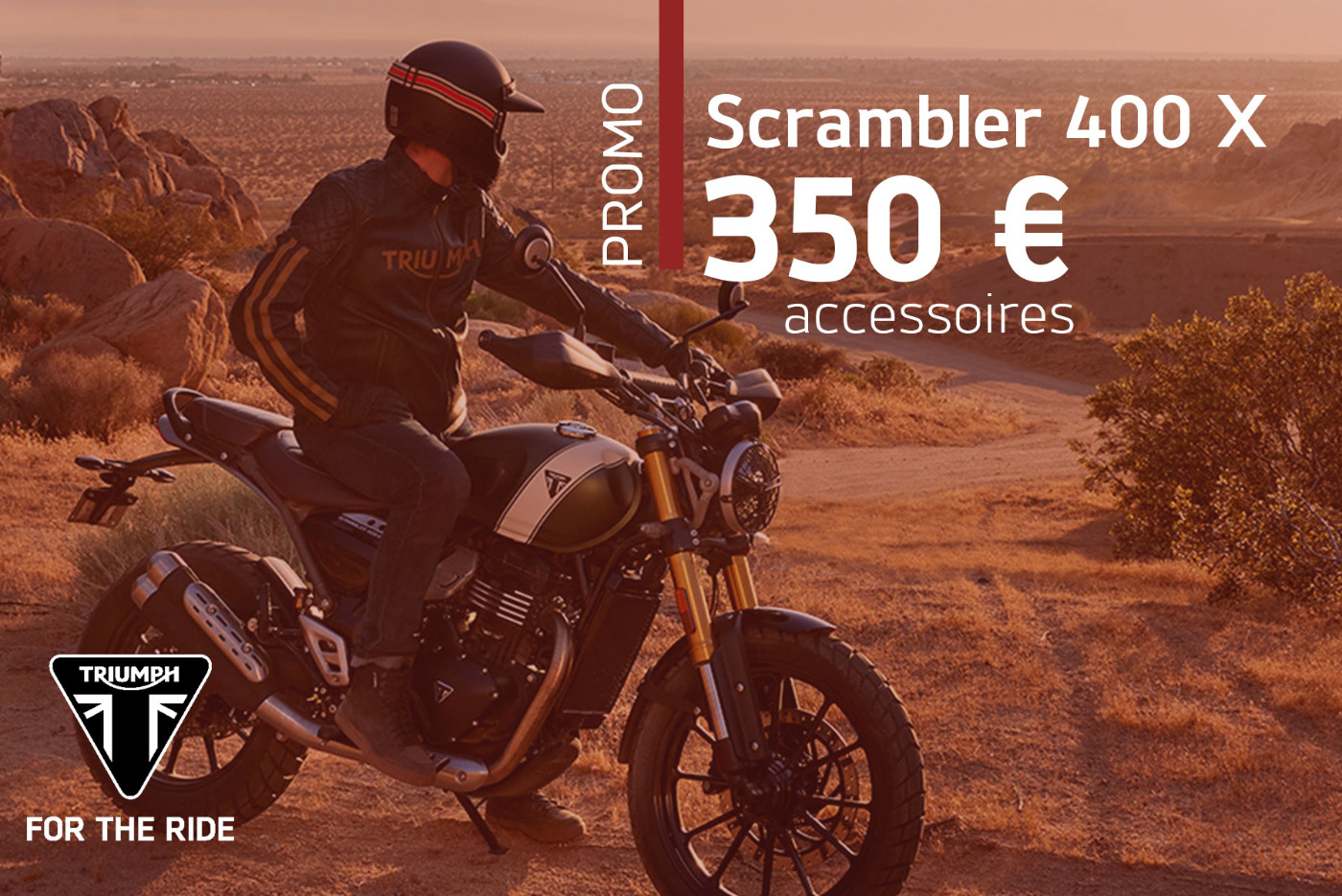 Promotie Scrambler 400 X